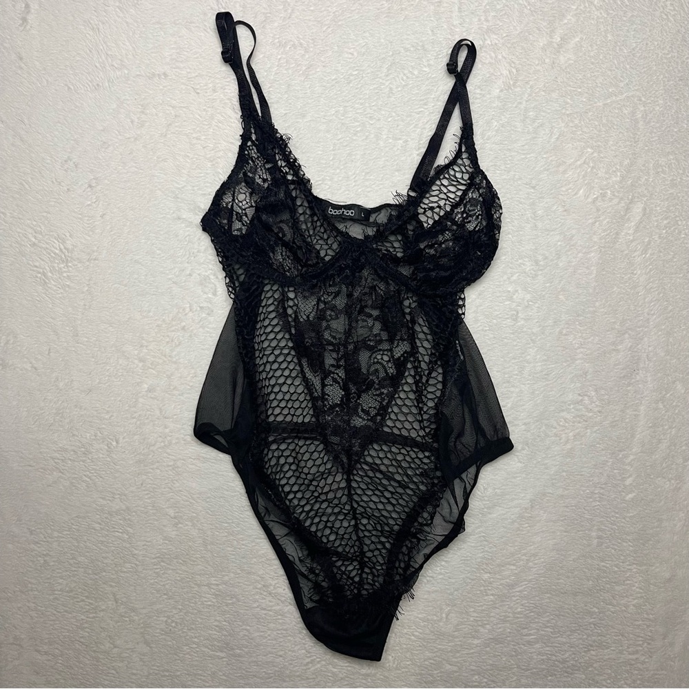 Boohoo Black Lingerie Size L